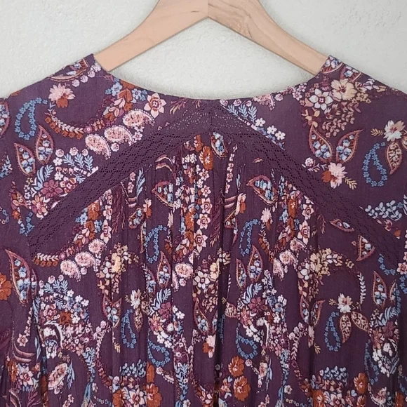 Ro & De from Anthro Floral Boho Dress Size Small - Picture 6 of 7